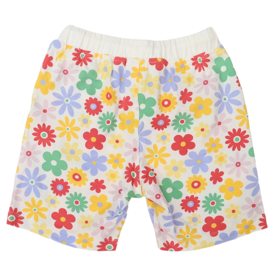 Cotton PJs Flower Print Cloud