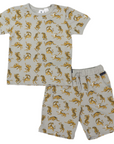 Cotton PJs Tiger Print Green