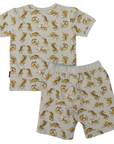 Cotton PJs Tiger Print Green