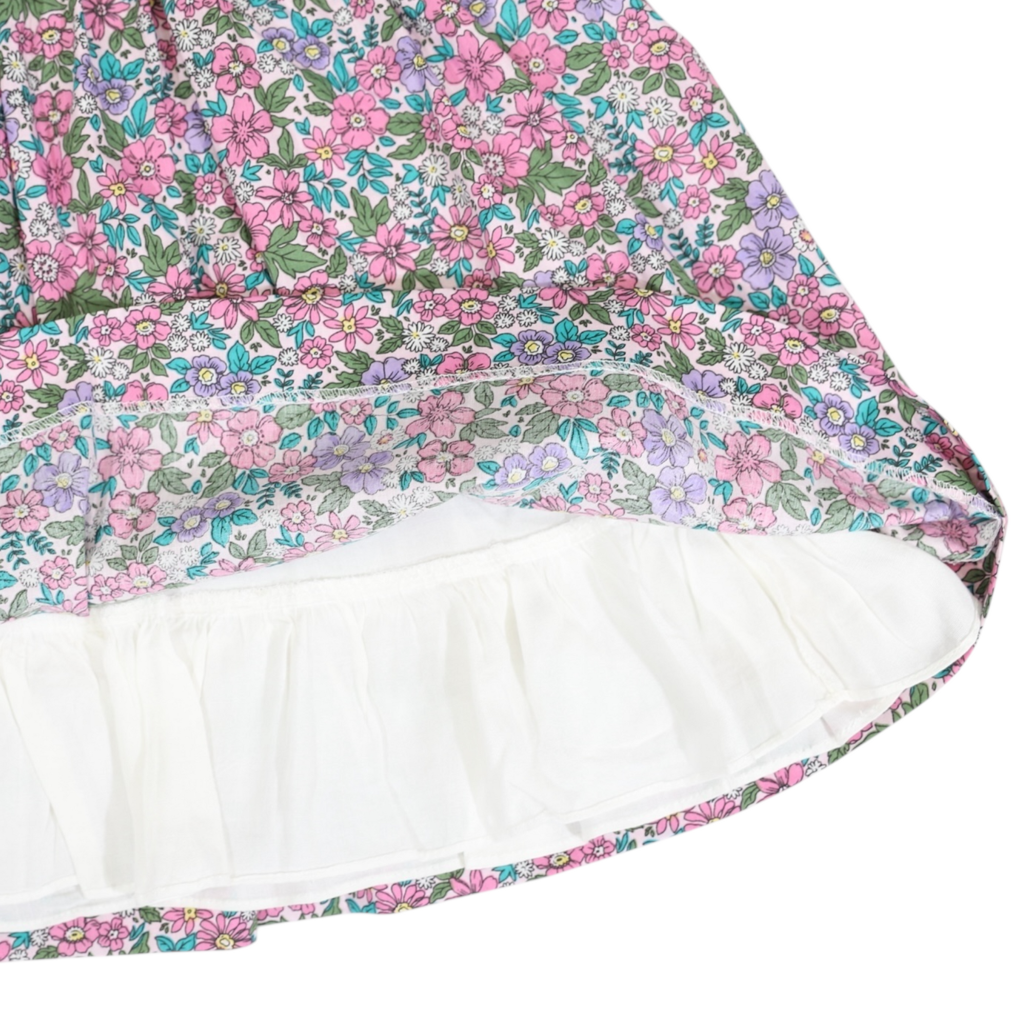 Bold Floral Dress Pink Floral
