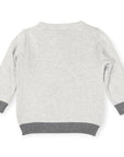 Tractor Sweater Grey Marle