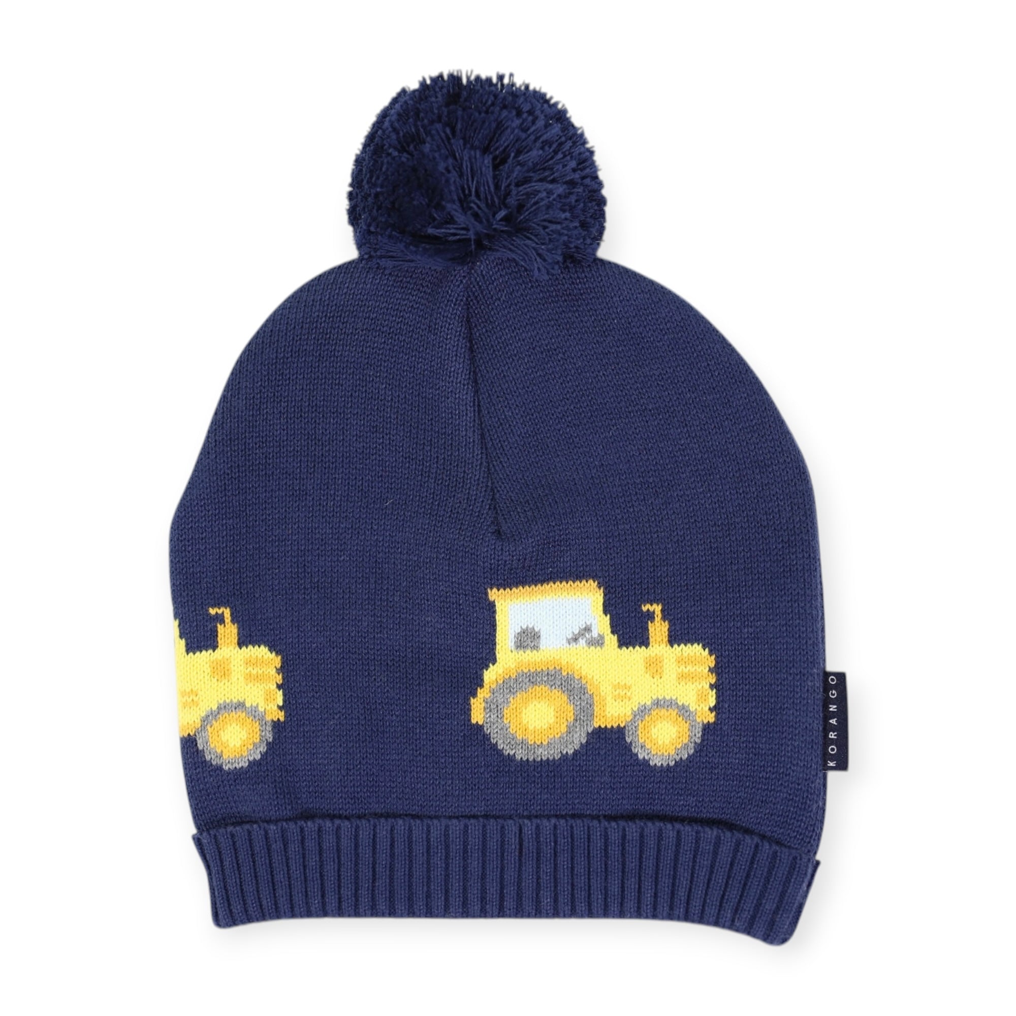 Tractor Beanie Navy