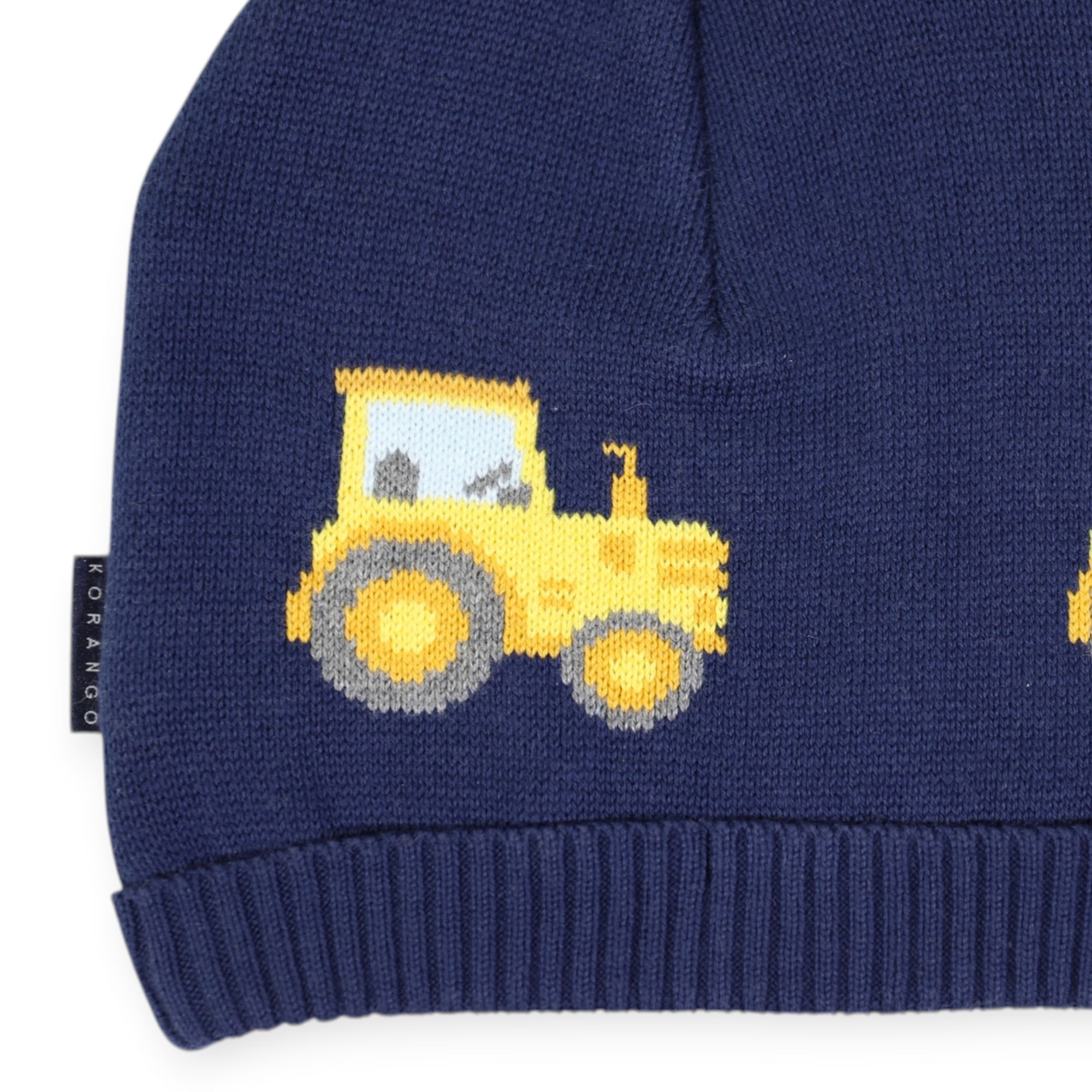 Tractor Beanie Navy