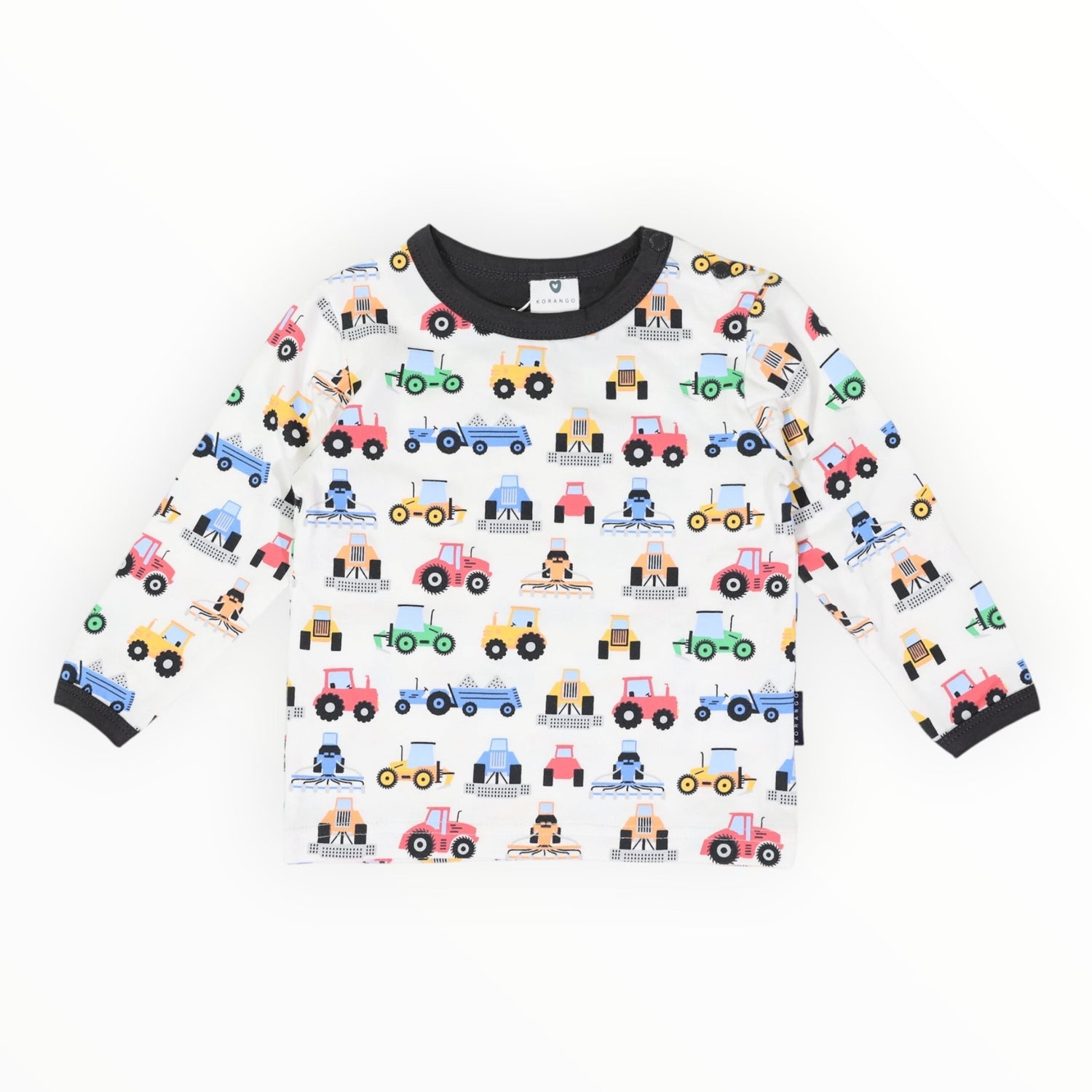 Farm Trucks Top Beige