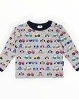 Farm Trucks Top Grey Marle