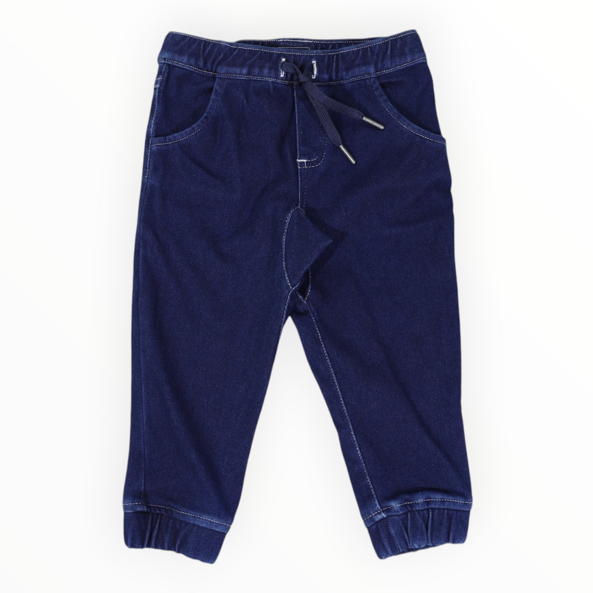 Soft Denim Pants Dark