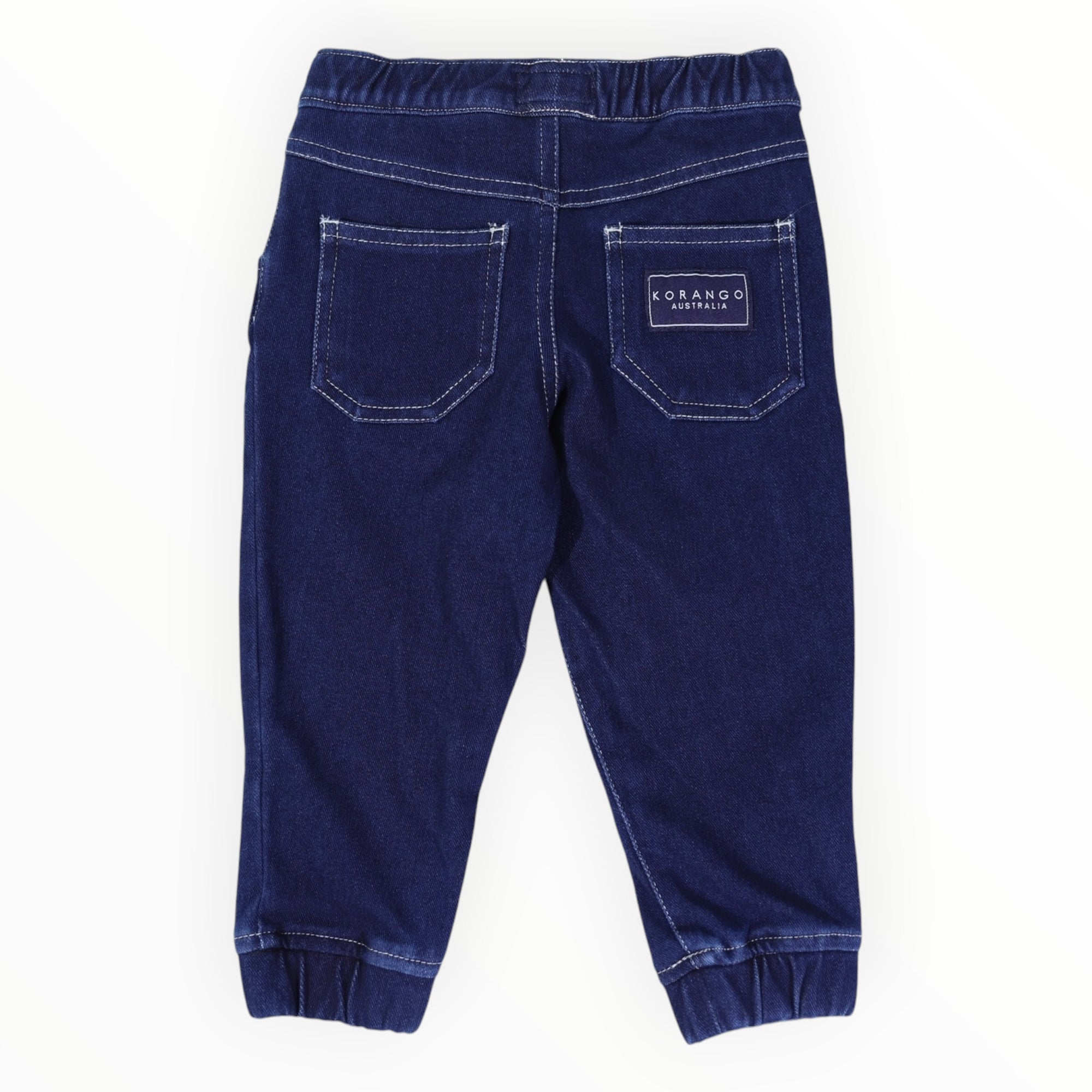 Soft Denim Pants Dark