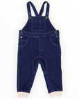 Soft Denim Overalls Dark