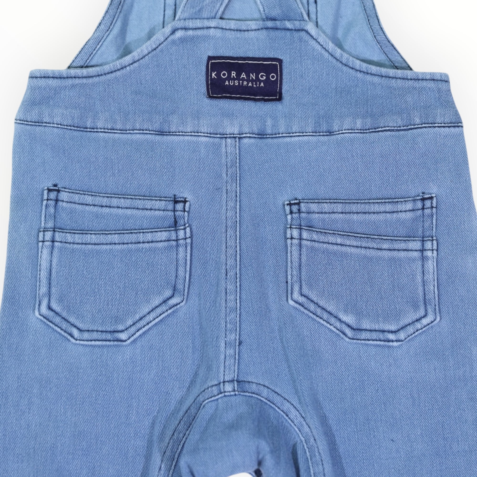 Soft Denim Overalls Light