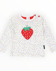Strawberry Sprinkles Top Beige