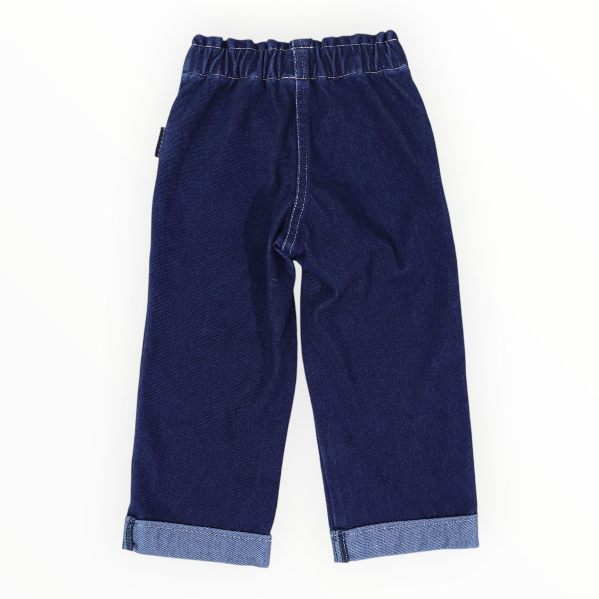 Soft Straight Legged Denim Pant Dark