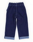 Soft Straight Legged Denim Pant Dark