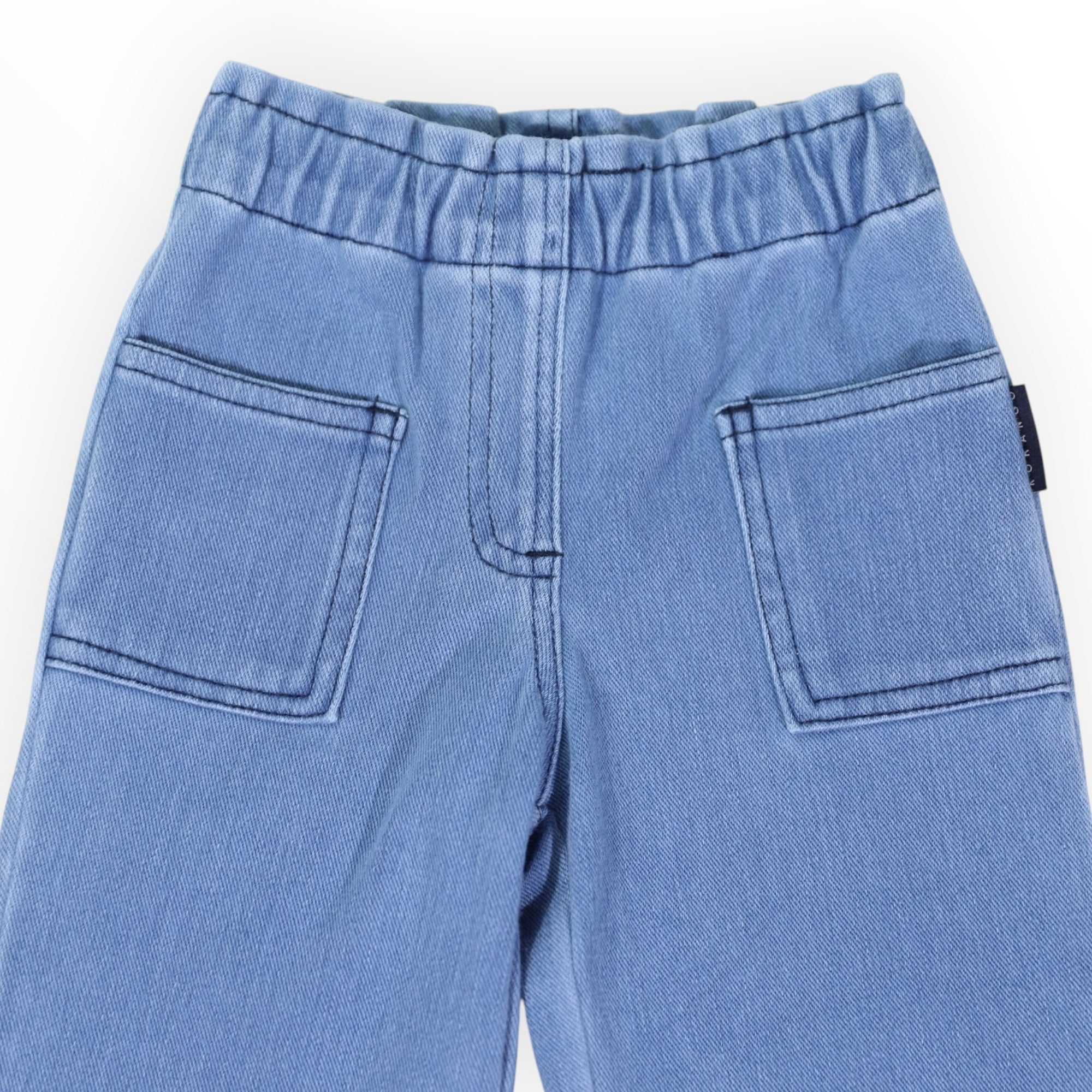Soft Straight Legged Denim Pant Light