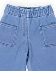 Soft Straight Legged Denim Pant Light