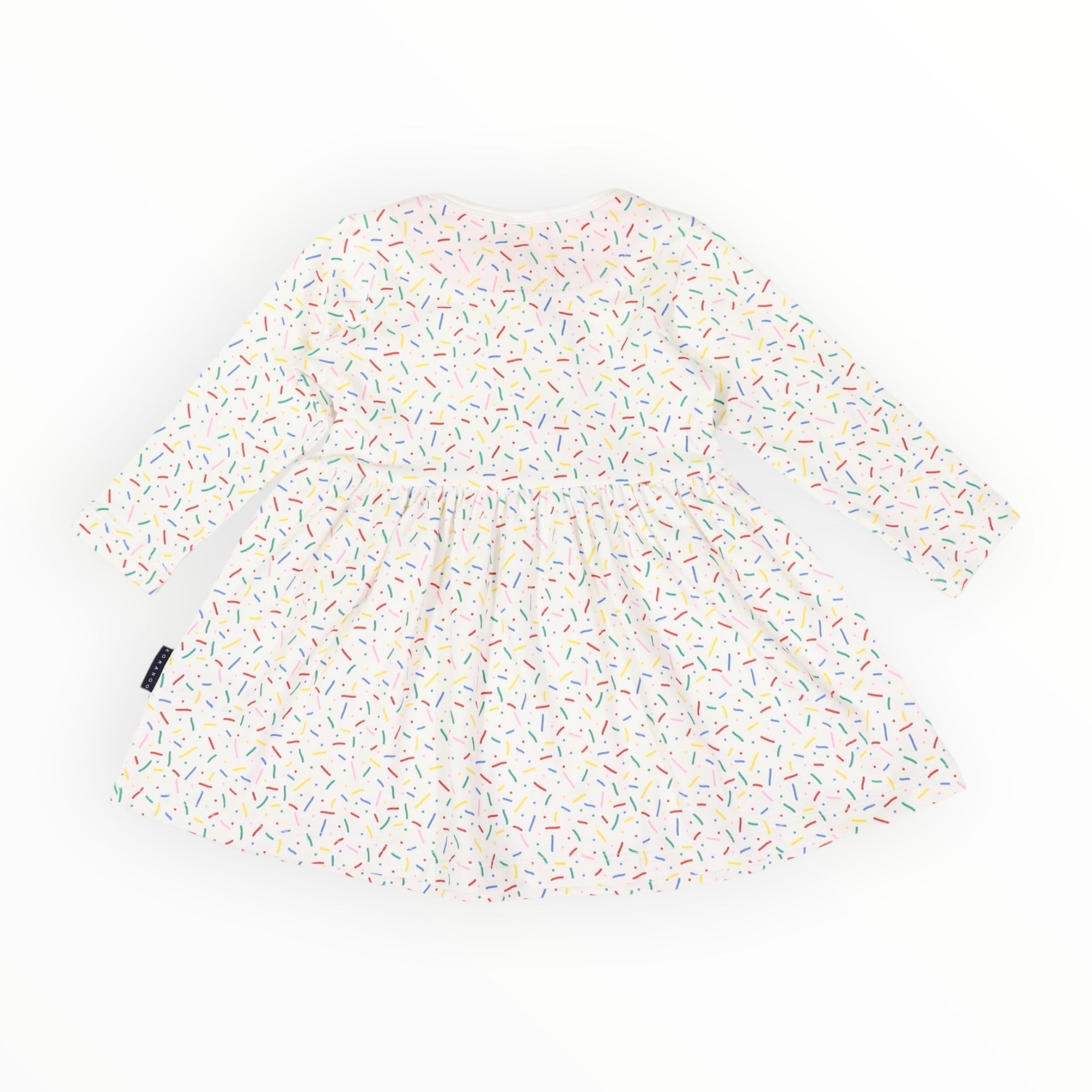 Sprinkles Cotton Dress Beige