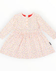 Sprinkles Cotton Dress Pink