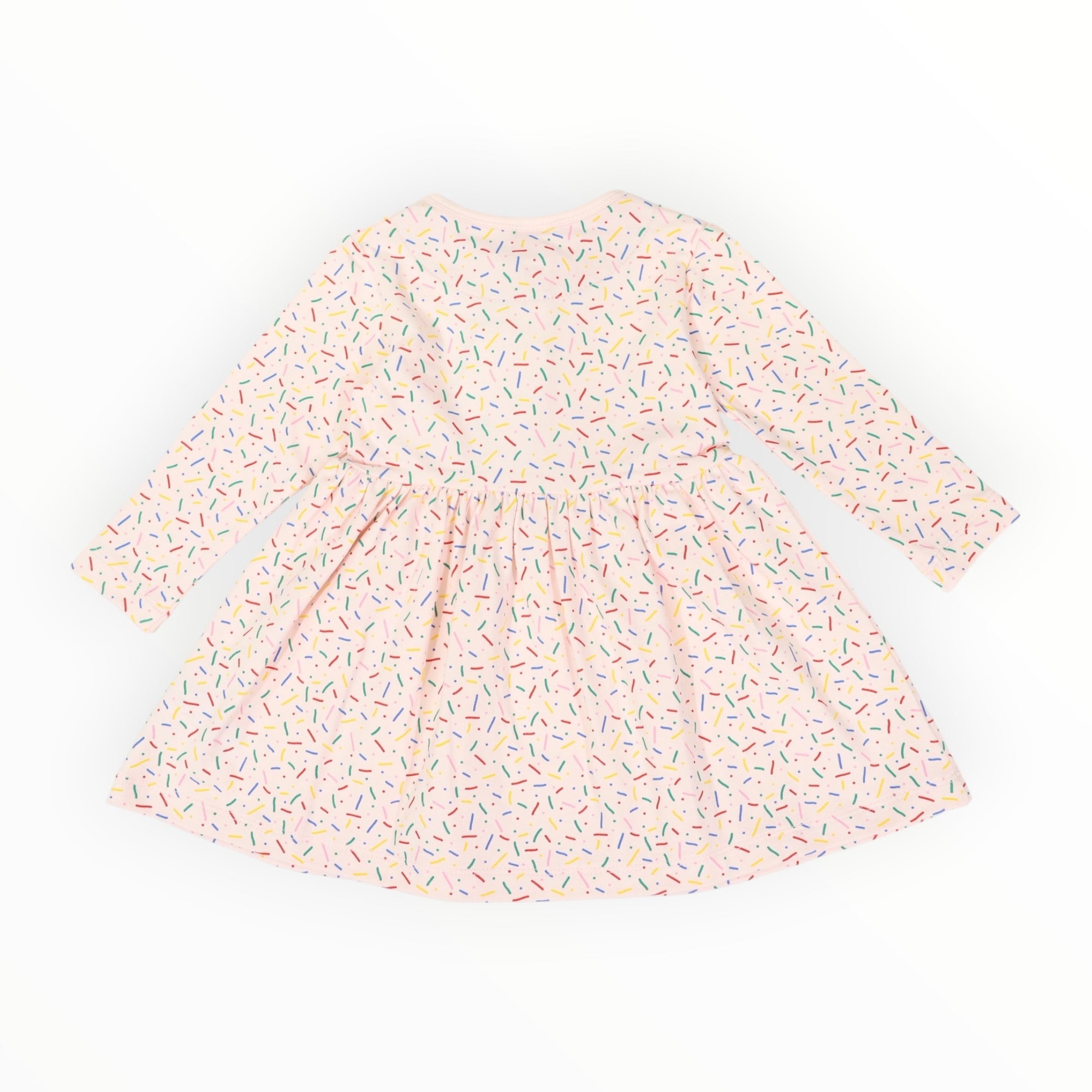 Sprinkles Cotton Dress Pink