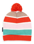 Striped Beanie Brown
