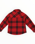 Cotton Flannel Shirt Red