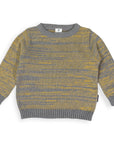 Fleck Knit Sweater Charcoal