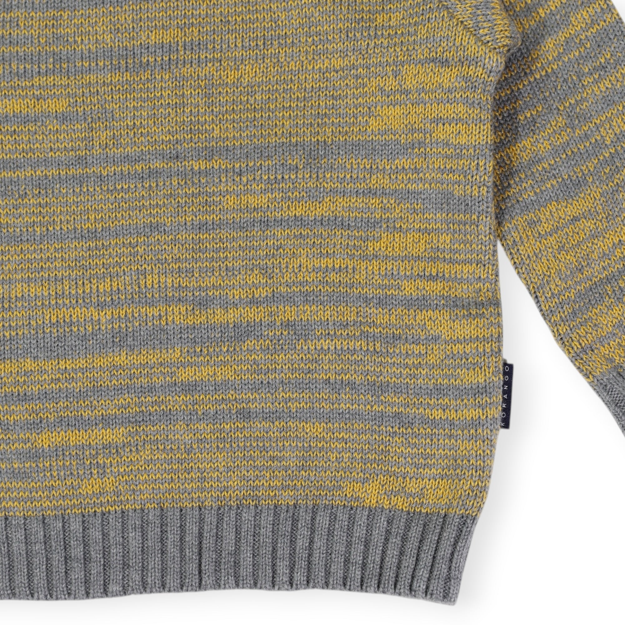 Fleck Knit Sweater Charcoal