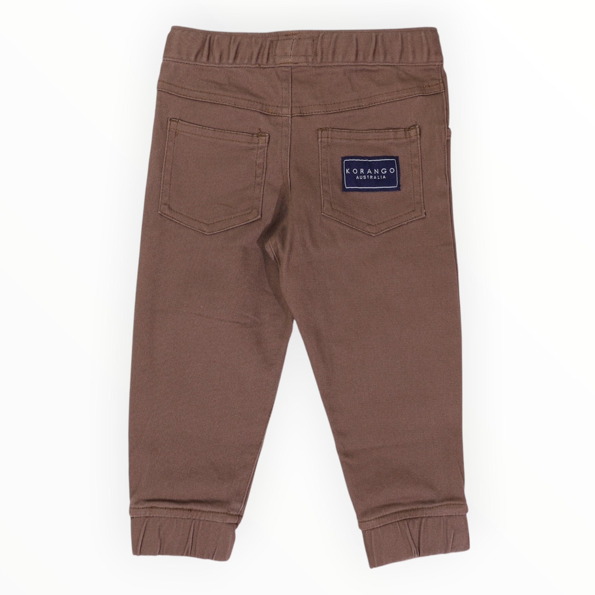 Soft Stretch Twill Pant Brown