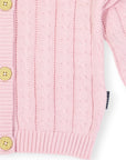 Cable Knit Jacket Classic Pink