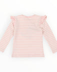 Pretty Bird Striped Top Pink