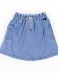 Soft Denim Skirt Light