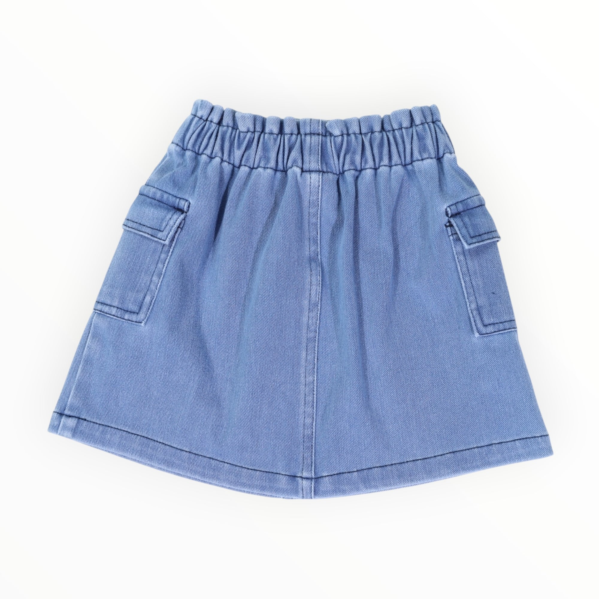 Soft Denim Skirt Light
