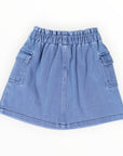 Soft Denim Skirt Light