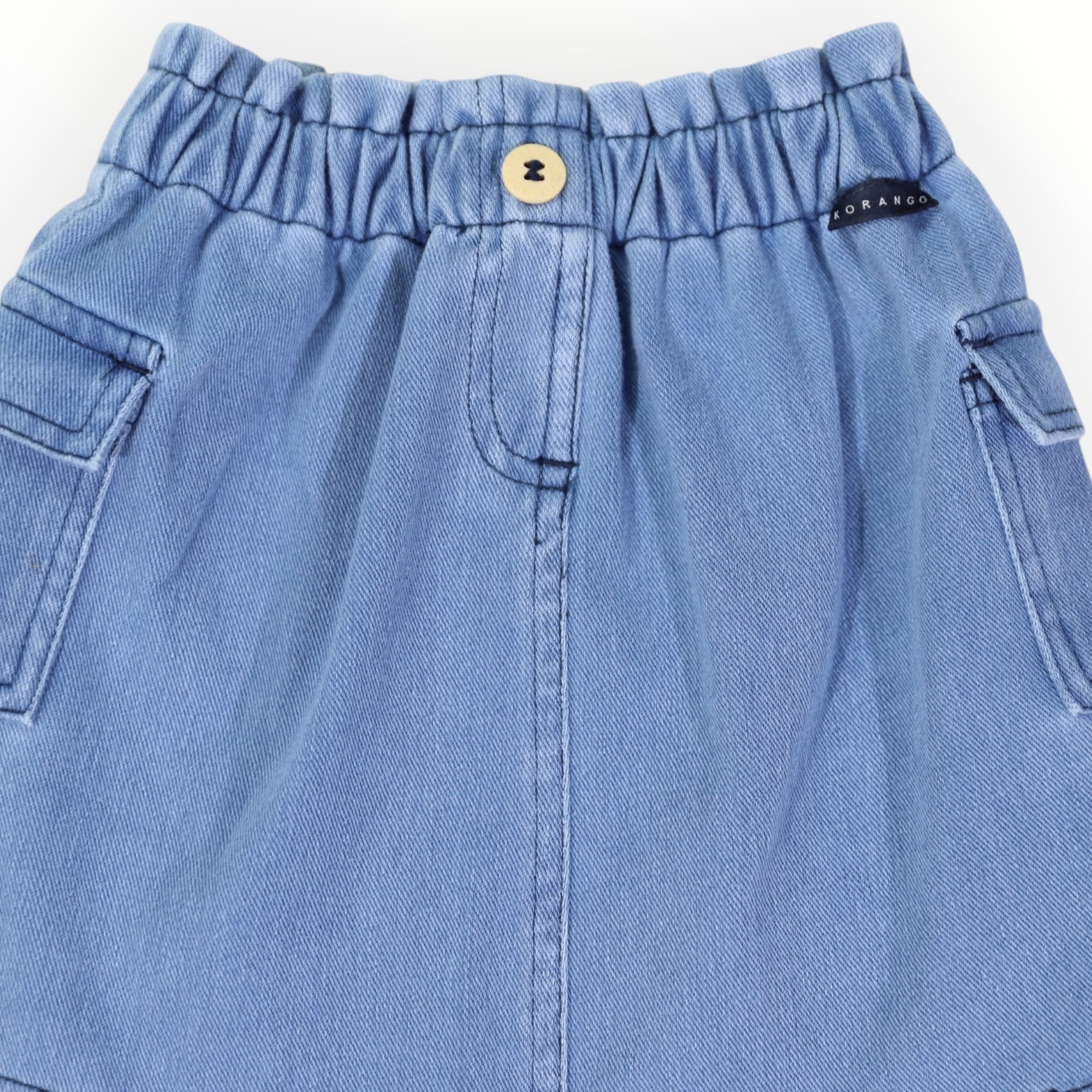 Soft Denim Skirt Light