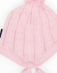 Cable Knit Beanie Pink