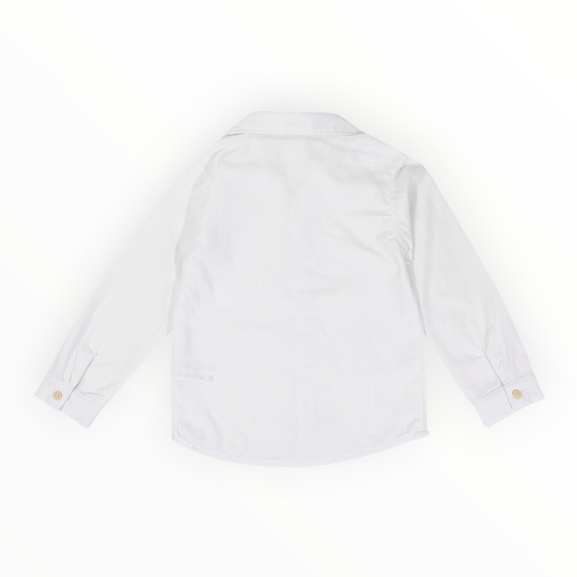 Soft Cotton textured Shirt White