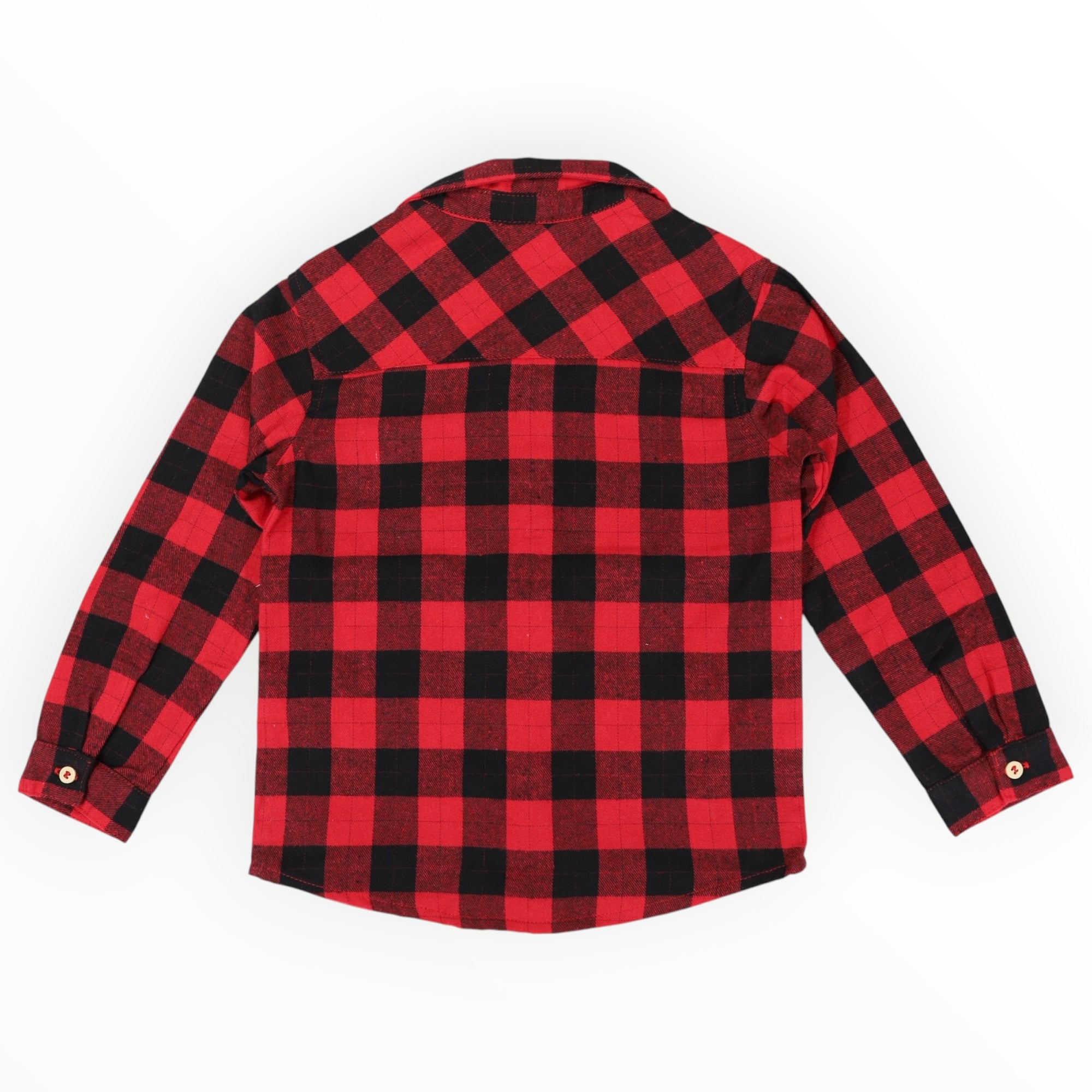 Cotton Flannelette Shirt Red