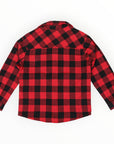 Cotton Flannelette Shirt Red