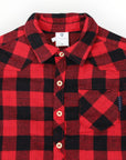 Cotton Flannelette Shirt Red