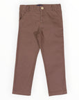 Soft Twill Pant Brown