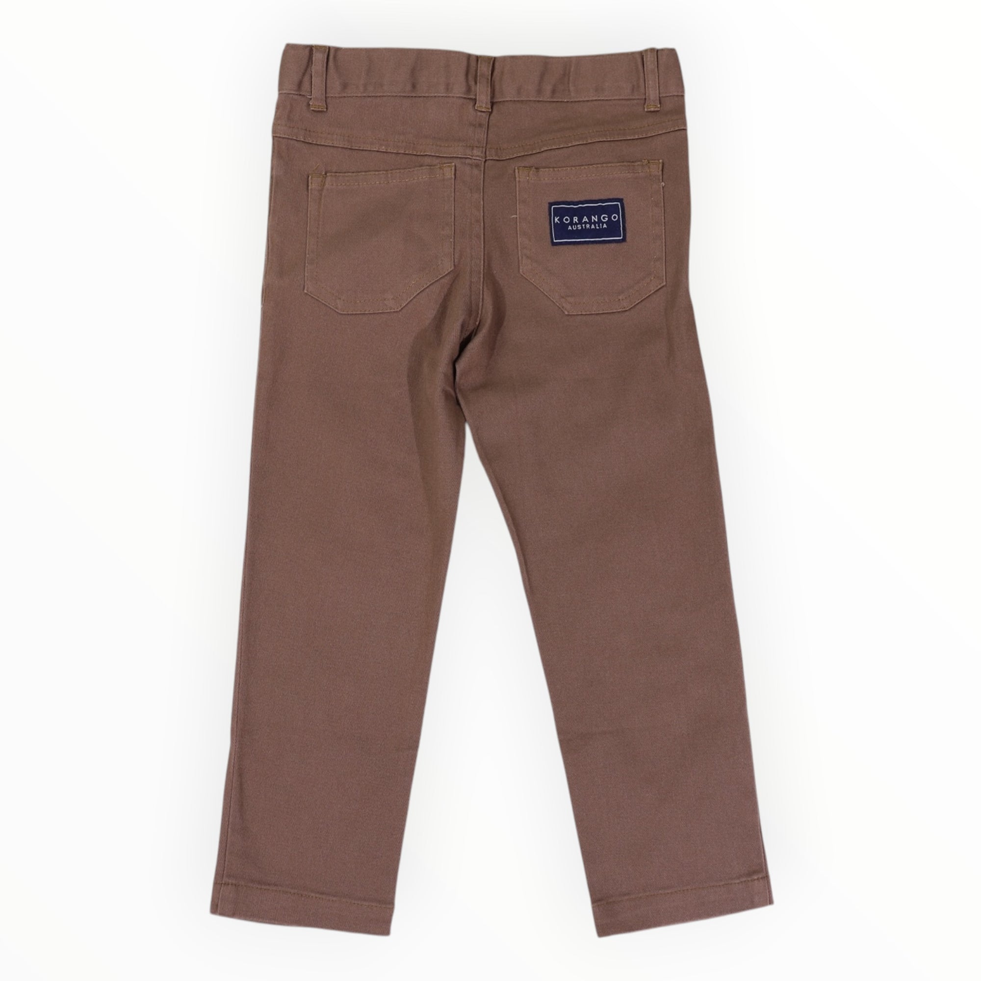 Soft Twill Pant Brown
