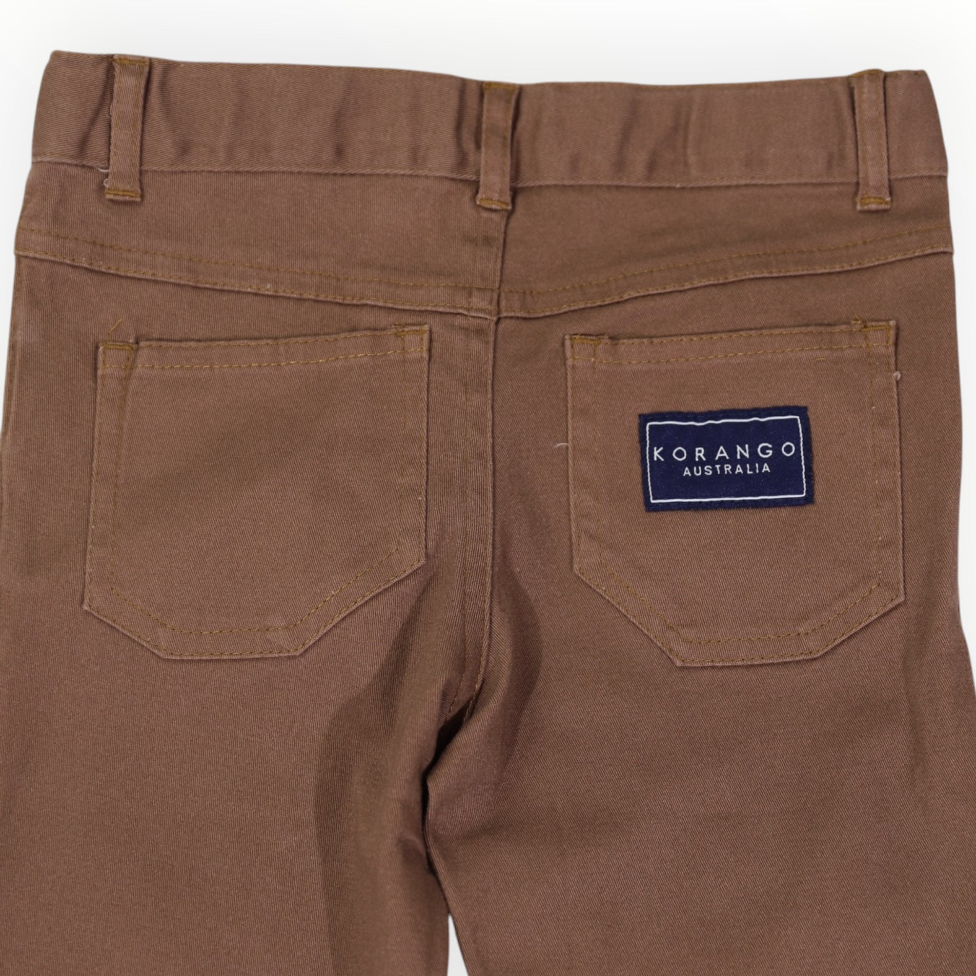 Soft Twill Pant Brown