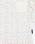 Sprinkles Tee with Pocket Beige