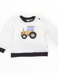 Tractor Cotton PJs Beige