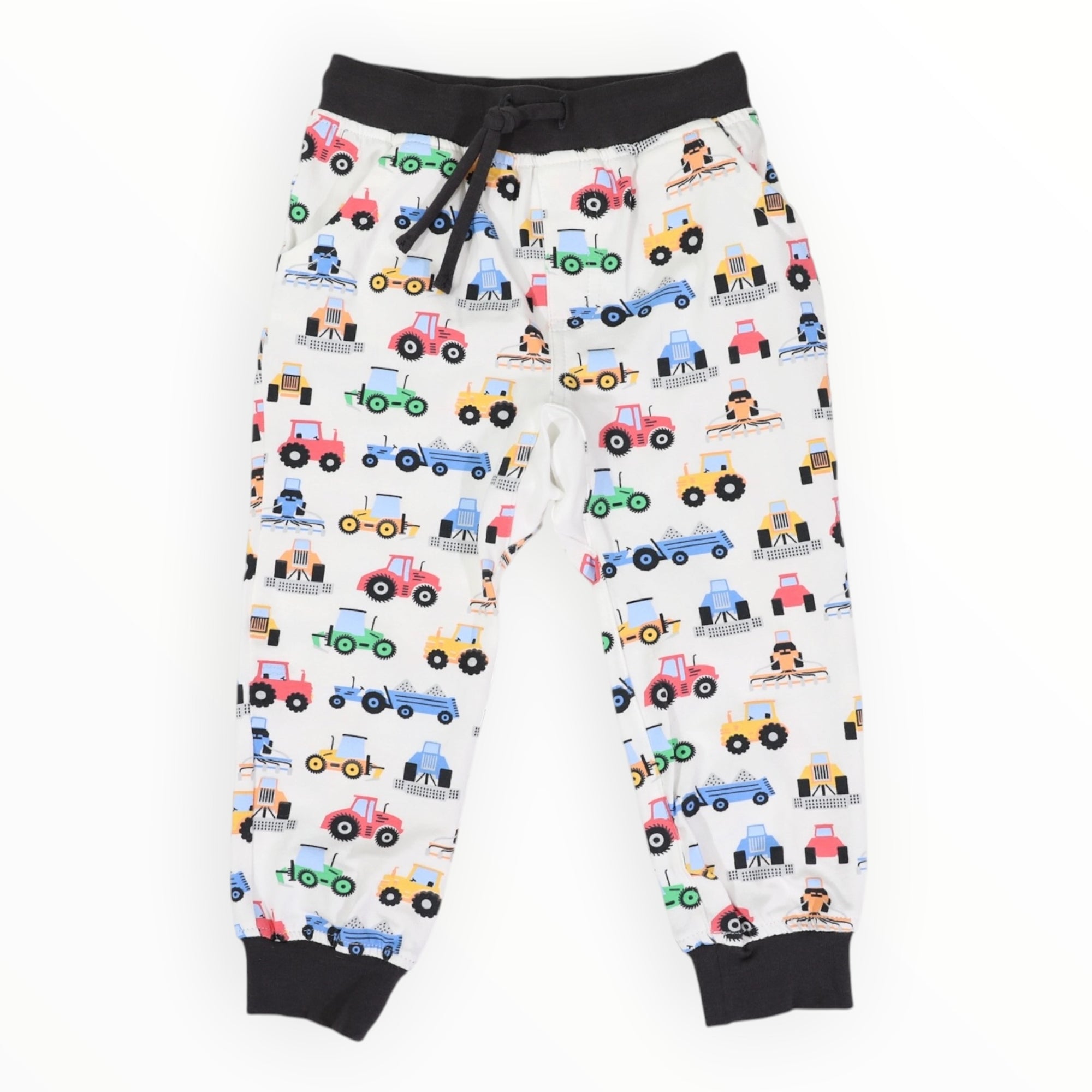 Tractor Cotton PJs Beige