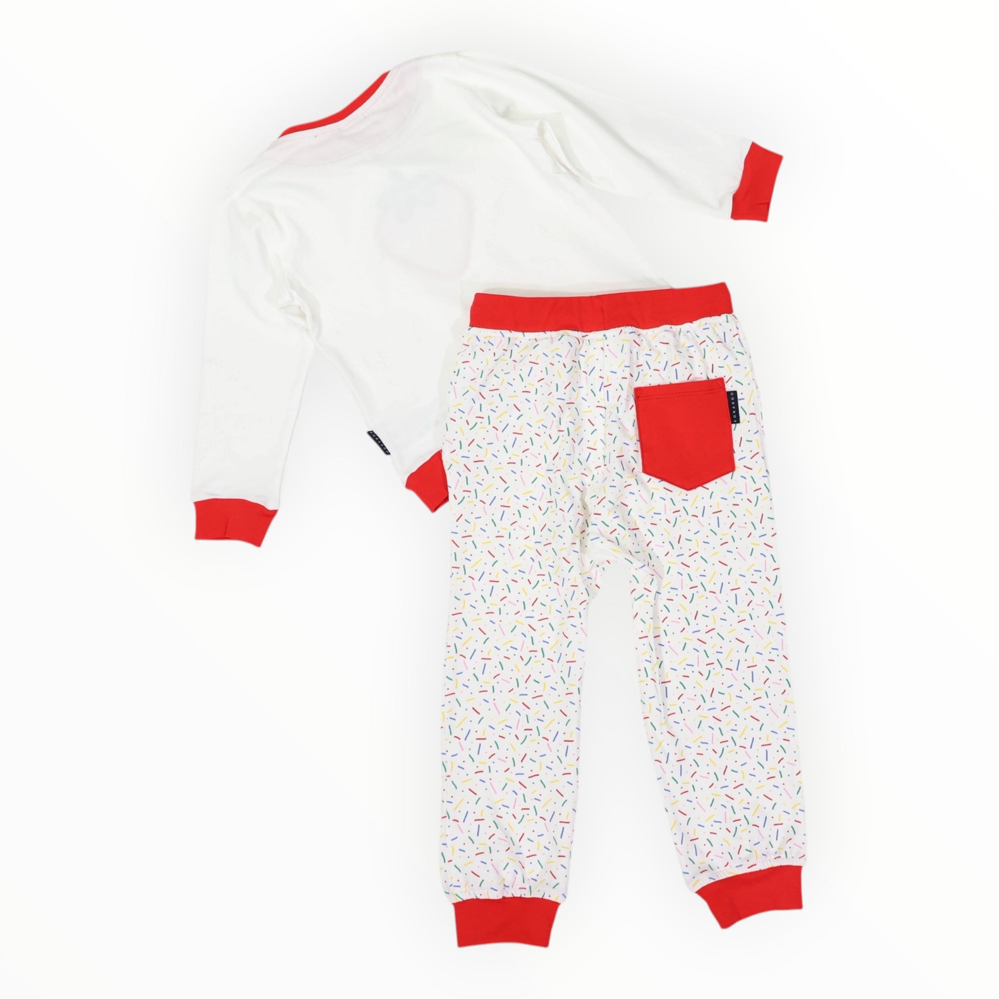 Strawberry Sprinkles Pyjamas Beige
