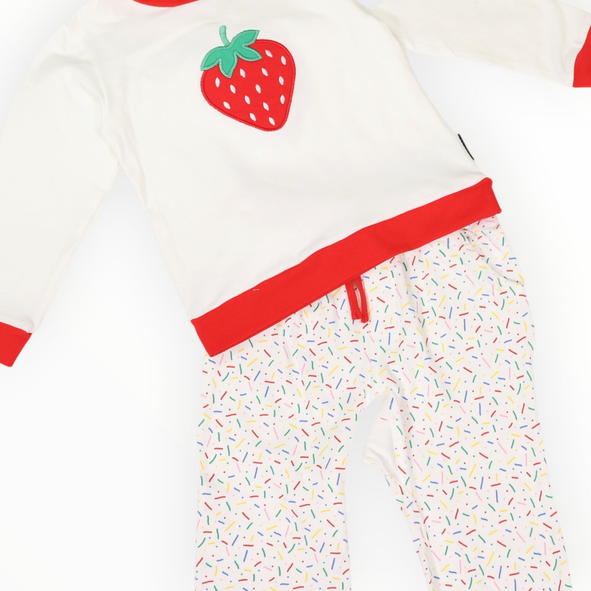 Strawberry Sprinkles Pyjamas Beige