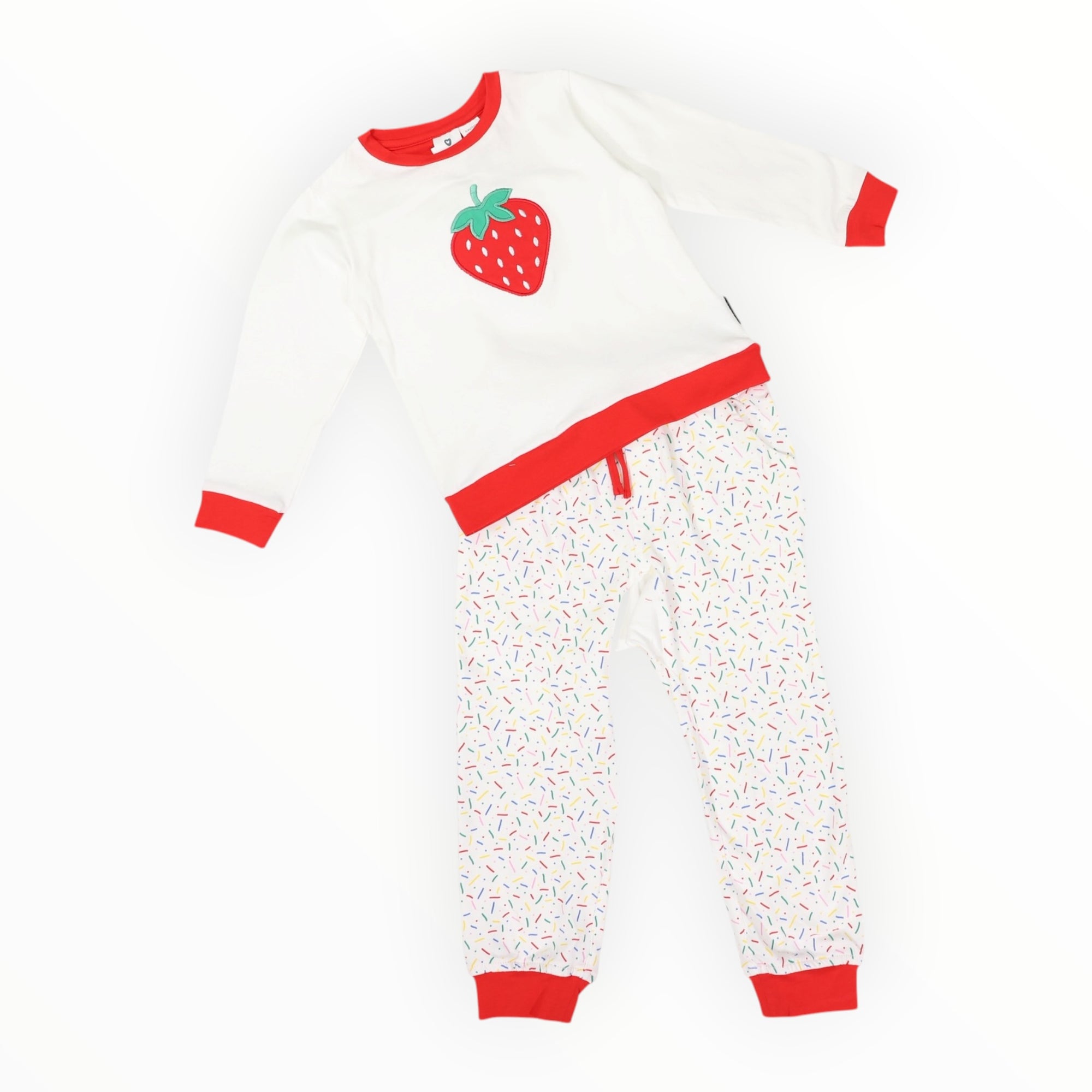 Strawberry Sprinkles Pyjamas Beige