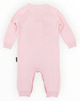 Strawberry Knit Romper Pink