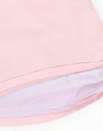 Strawberry Appliqued Cord Dress Pink
