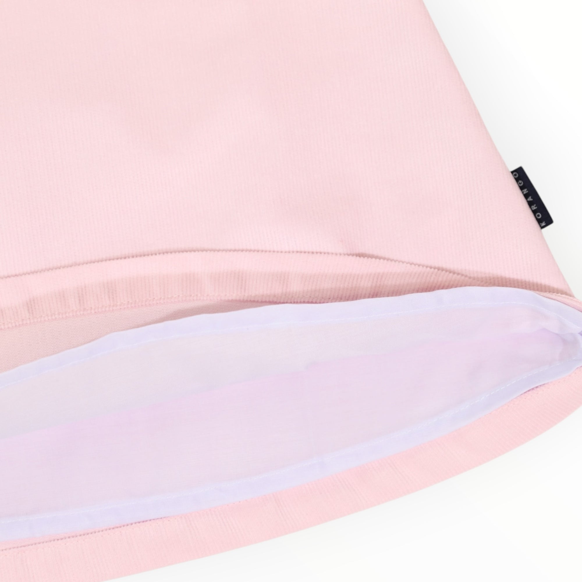 Little Wren Appliqued Cord Dress Pink
