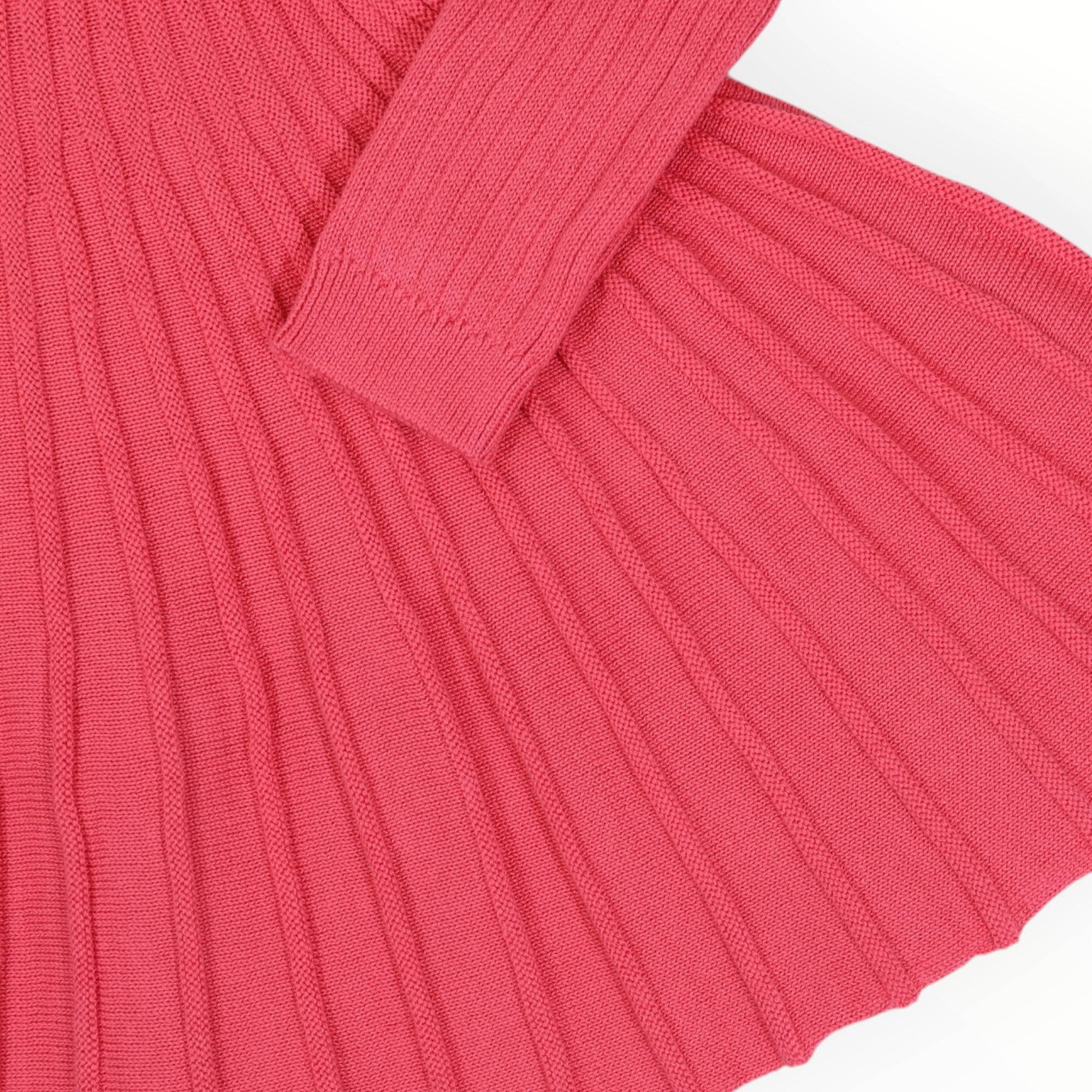 Rib Knit Flare Dress Hot Pink Korango Rib Knit Flare Dress Hot Pink Korango